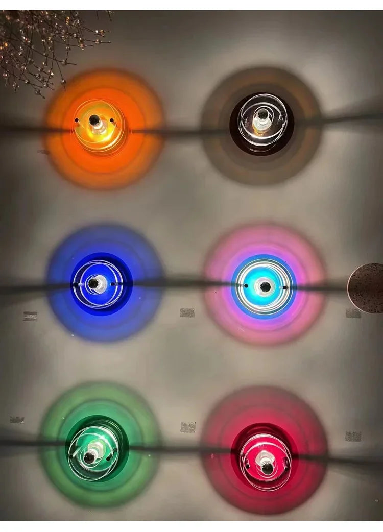 Multilayer Acrylic Bauhaus Wall Lamp Nordic Corridor Staircase Sconces Bedroom Living Room Bar Atmosphere LED Lighting Fixtures