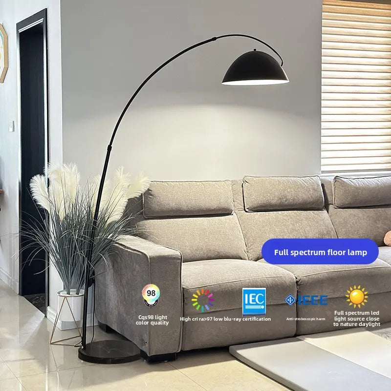 Italian Floor Lamp Modern Minimalist Designer Study Bedroom Parlour Sofa Atmosphere Nordic Creative High-end LED Fishing Light