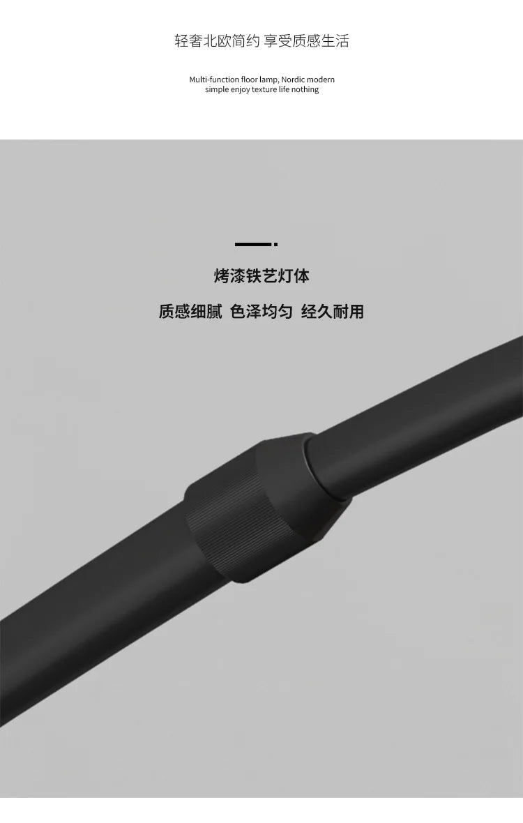 Italian Floor Lamp Modern Minimalist Designer Study Bedroom Parlour Sofa Atmosphere Nordic Creative High-end LED Fishing Light