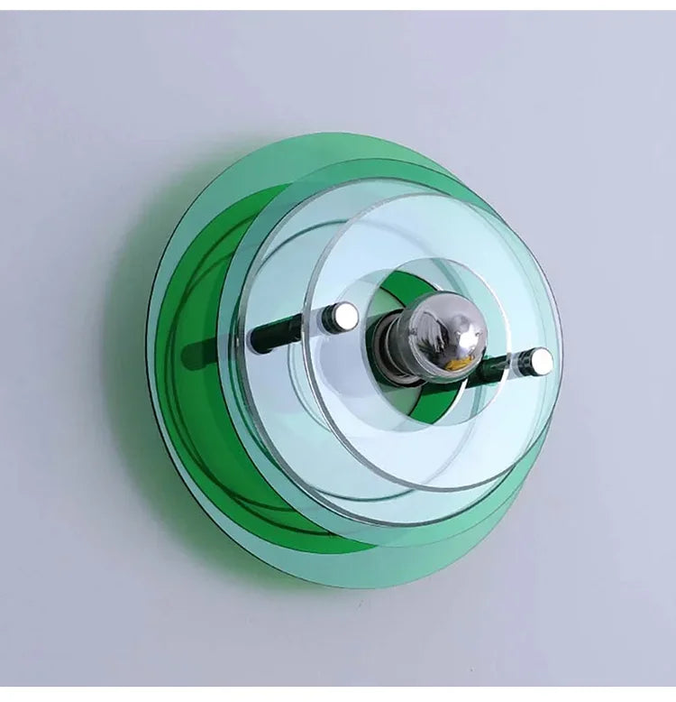 Multilayer Acrylic Bauhaus Wall Lamp Nordic Corridor Staircase Sconces Bedroom Living Room Bar Atmosphere LED Lighting Fixtures