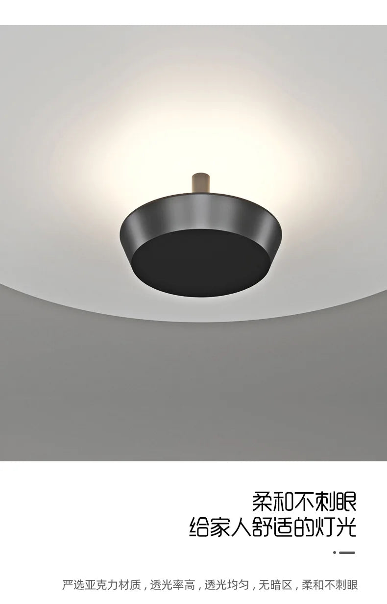 Nordic Designer LED Ceiling Lamps Gold Minimalist Living Room Bedroom Lighting Modern Kitchen Restaurant Decor Ceiling Pendant