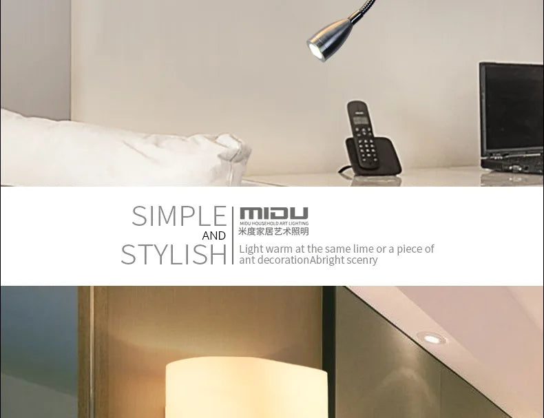 Simple Modern LED Wall Lamps Fixture Creative Living Room Bedroom Bedside Lighting Fixture Stair Corridor Wooden Bracket Light