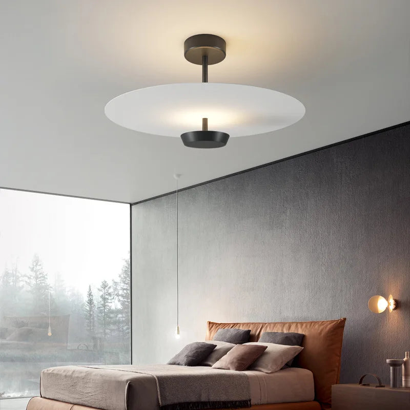 Nordic Designer LED Ceiling Lamps Gold Minimalist Living Room Bedroom Lighting Modern Kitchen Restaurant Decor Ceiling Pendant
